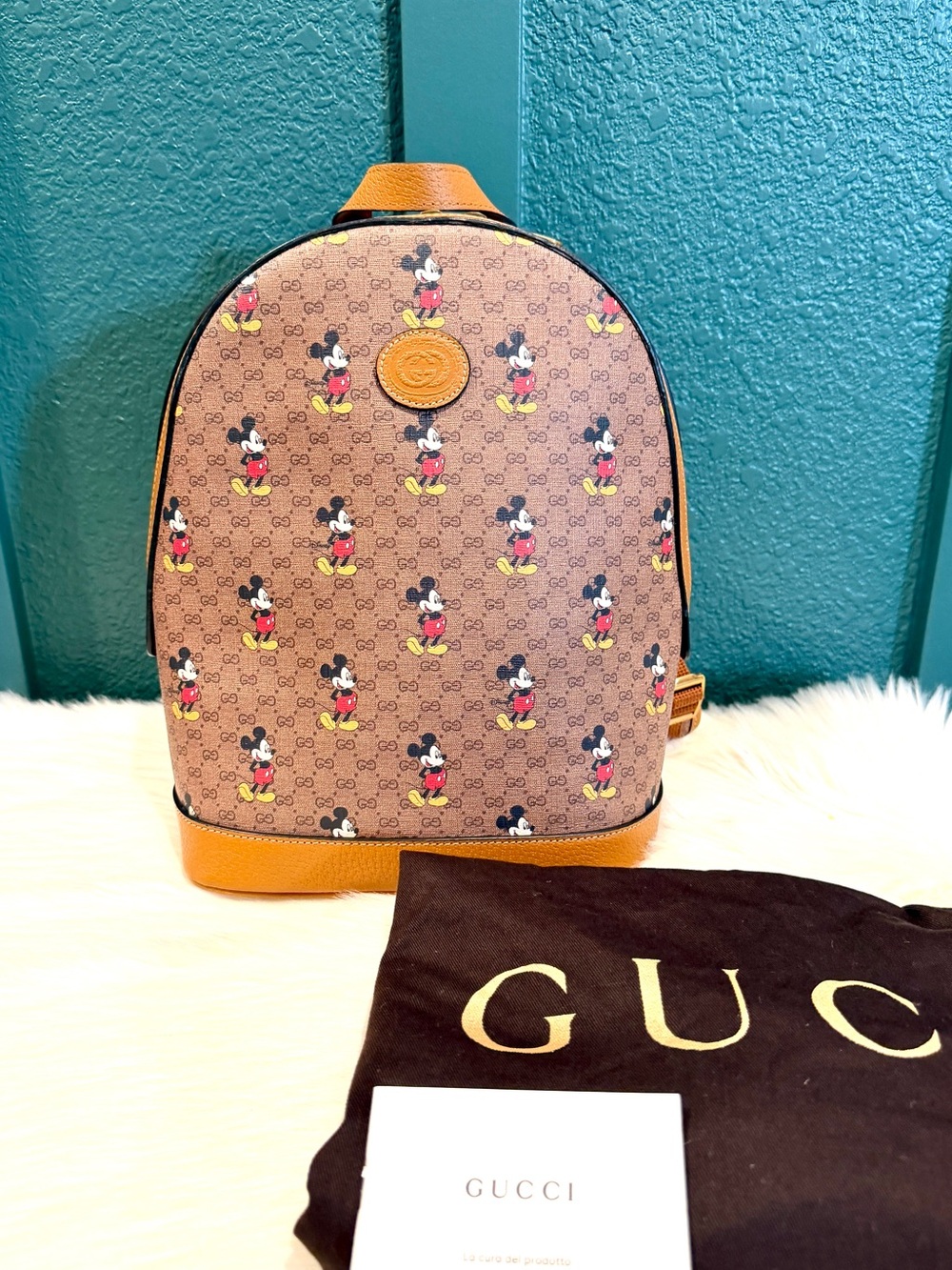 Gucci X Disney Mickey Mouse Backpack
